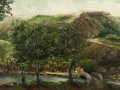 Le petit pont "couteau" - 1997 - 44*80cm