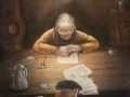 Le message ou la lettre - 1999 - 66*52cm